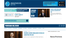 Desktop Screenshot of fmmilenium.com.ar